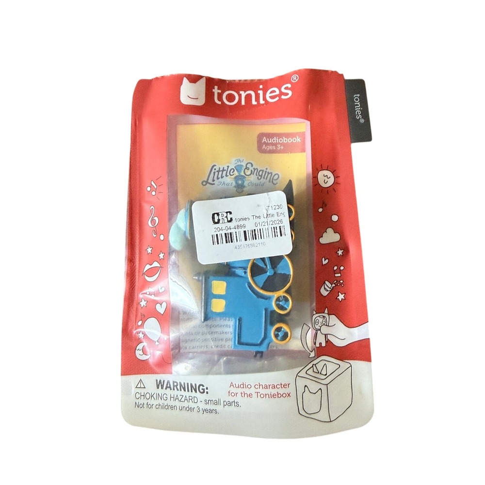 Tonies character (The Little Engine that Could) OPENED PACKAGE